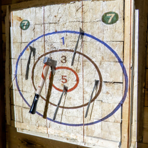 Axe throwing