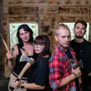 Axe throwing