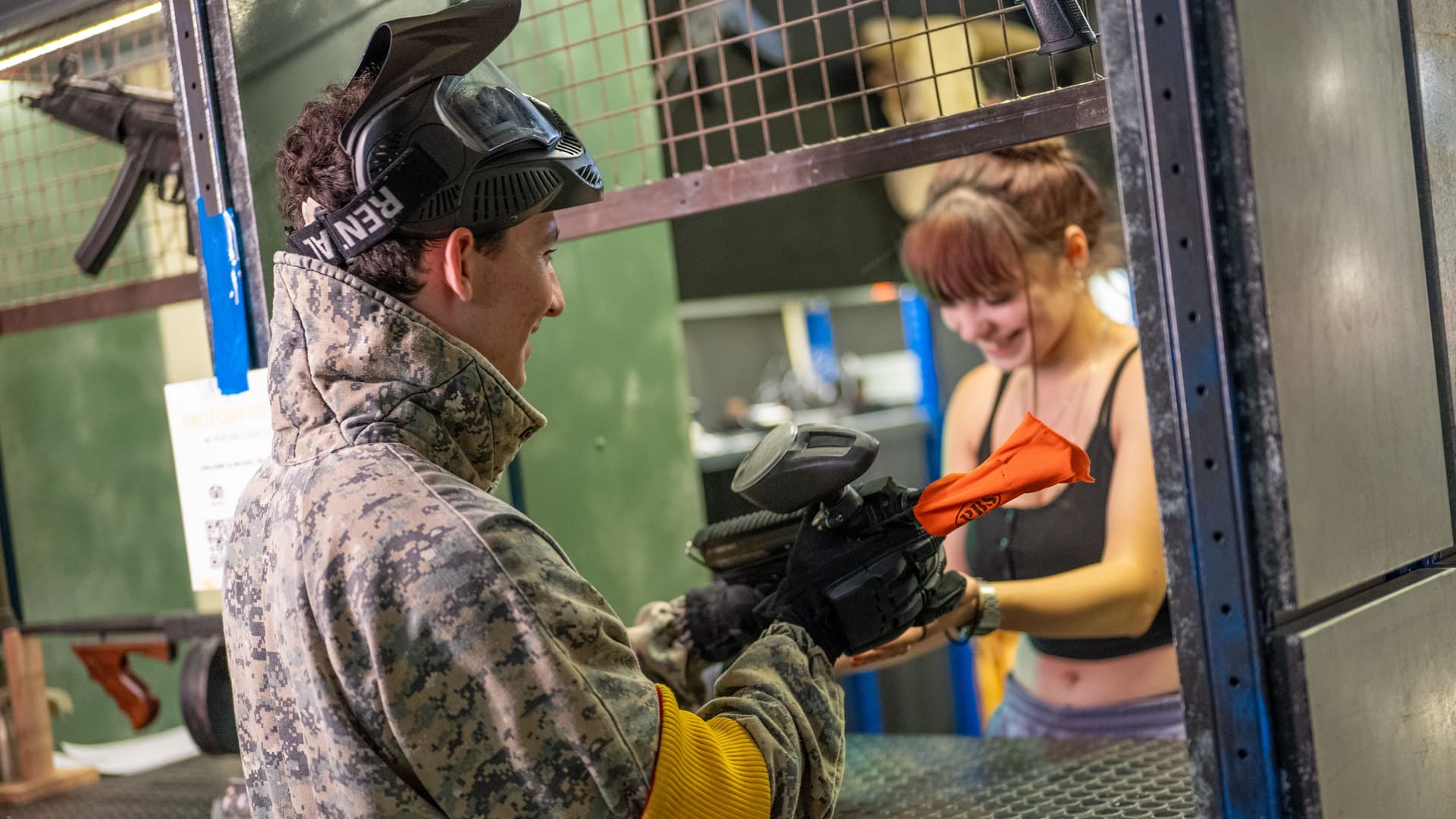 Indoor paintball Praha