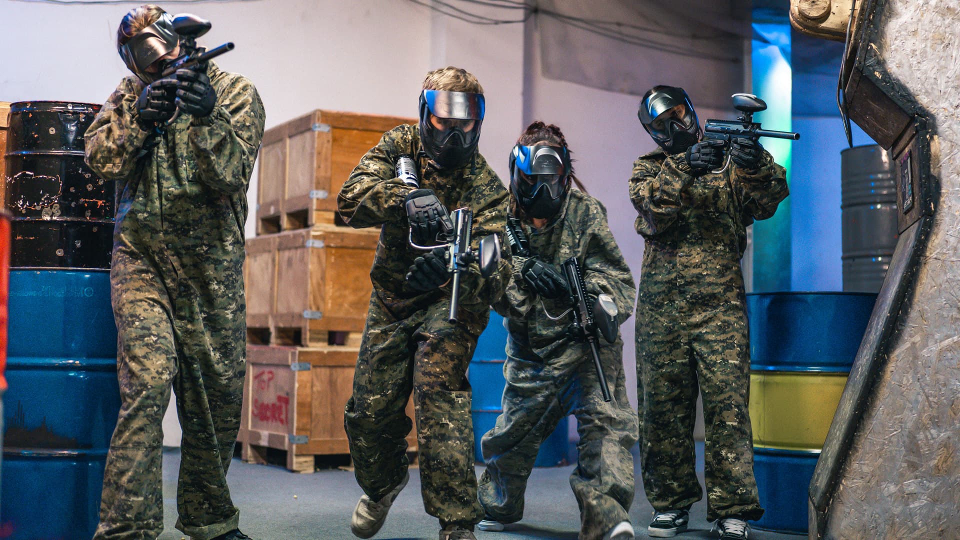 Indoor paintball Praha