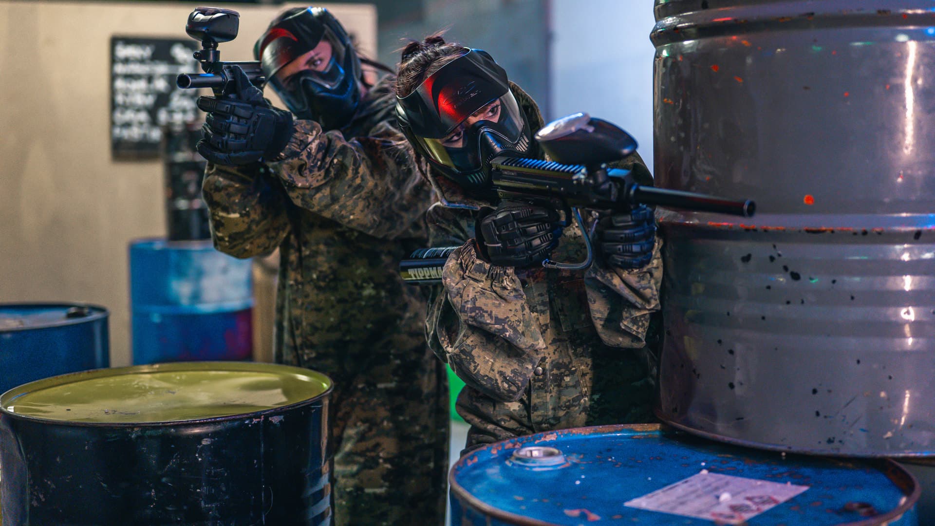 Indoor paintball Praha